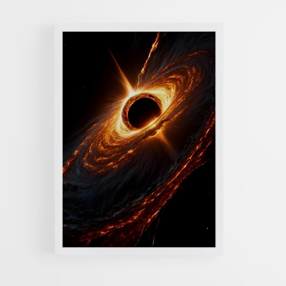 Poster Trou Noir Éternel (vue 3)